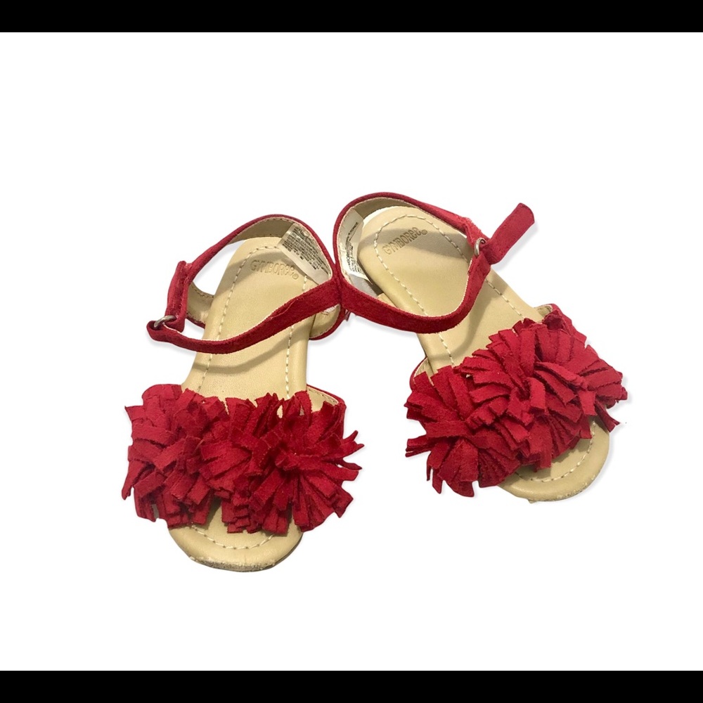 Gymboree Size 6 Red Firecracker Sandal